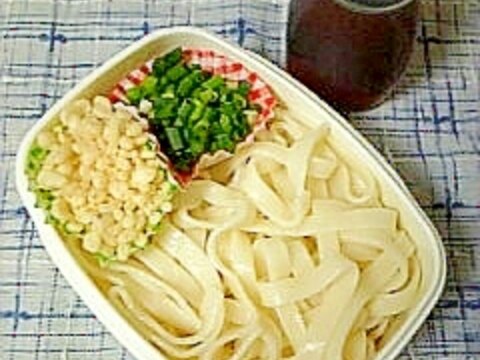 ☆冷やしたぬきうどんのお弁当☆